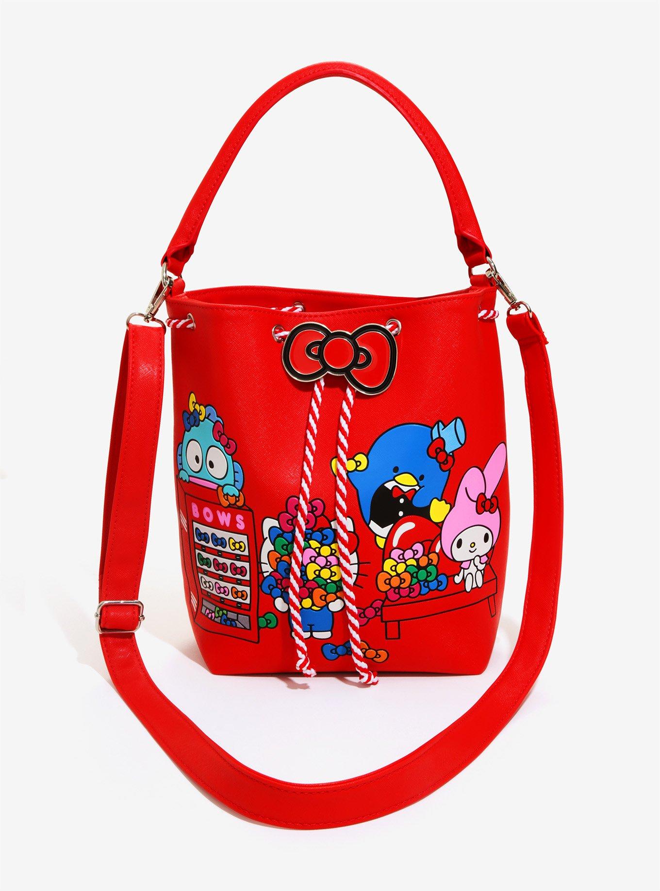 Loungefly Loves Hello Kitty Collaboration Medium Tote Bag Red Purse