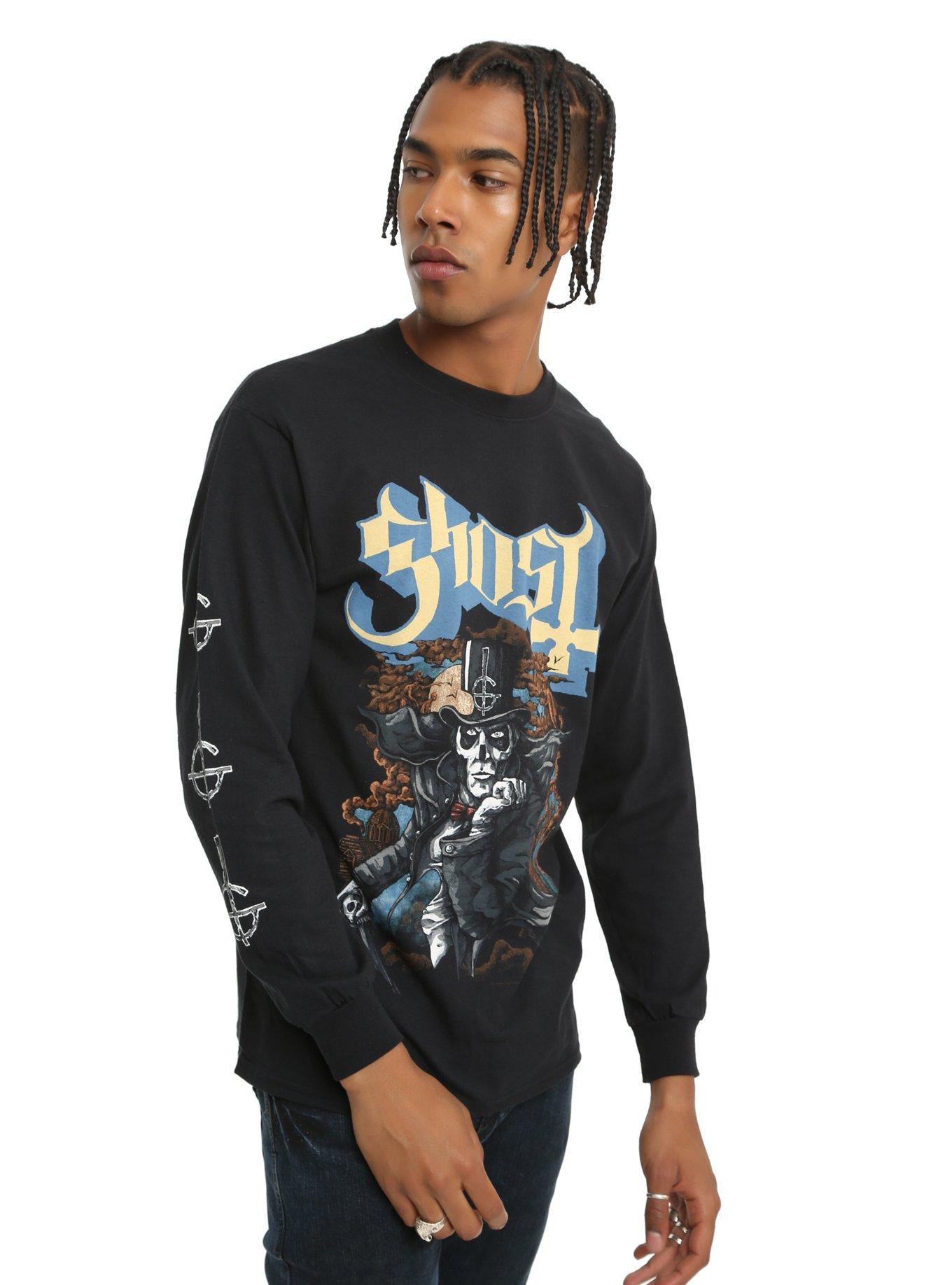 Ghost Met Fantomas Long-Sleeve T-Shirt | Hot Topic