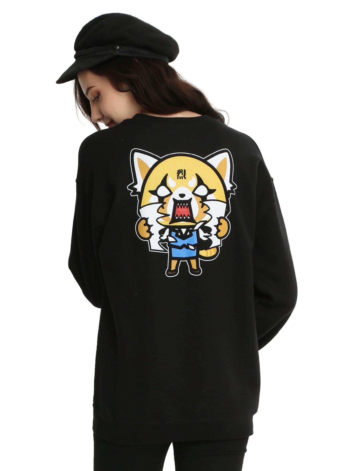 Aggretsuko Rage Girls Sweatshirt, MULTI, hi-res