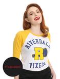 Riverdale Vixens Girls Raglan Hot Topic Exclusive, WHITE, hi-res