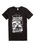 Seether I Gotta Be Famous Stoke The Fire T-Shirt, BLACK, hi-res