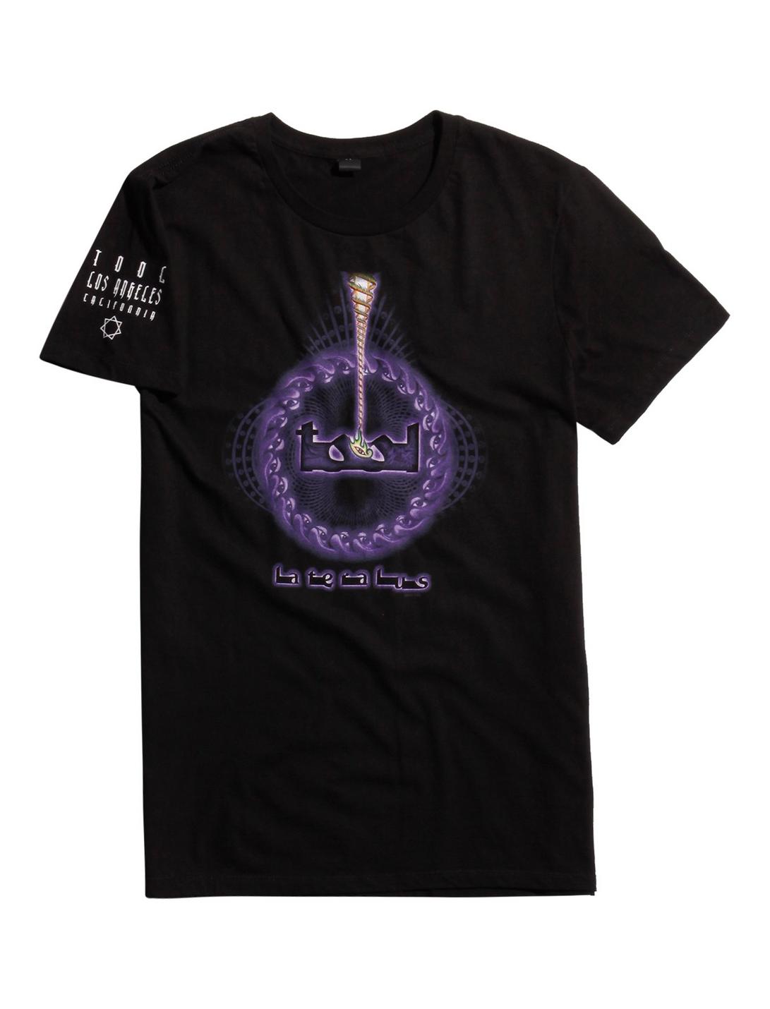 Tool Purple Eyes Album Los Angeles T-Shirt, BLACK, hi-res