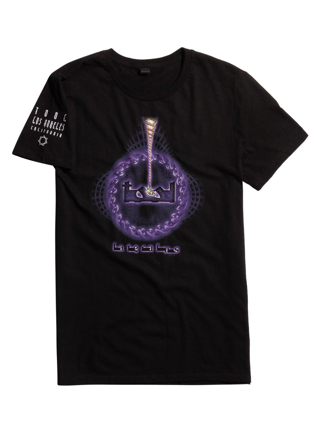 Tool Purple Eyes Album Los Angeles T-Shirt, BLACK, hi-res