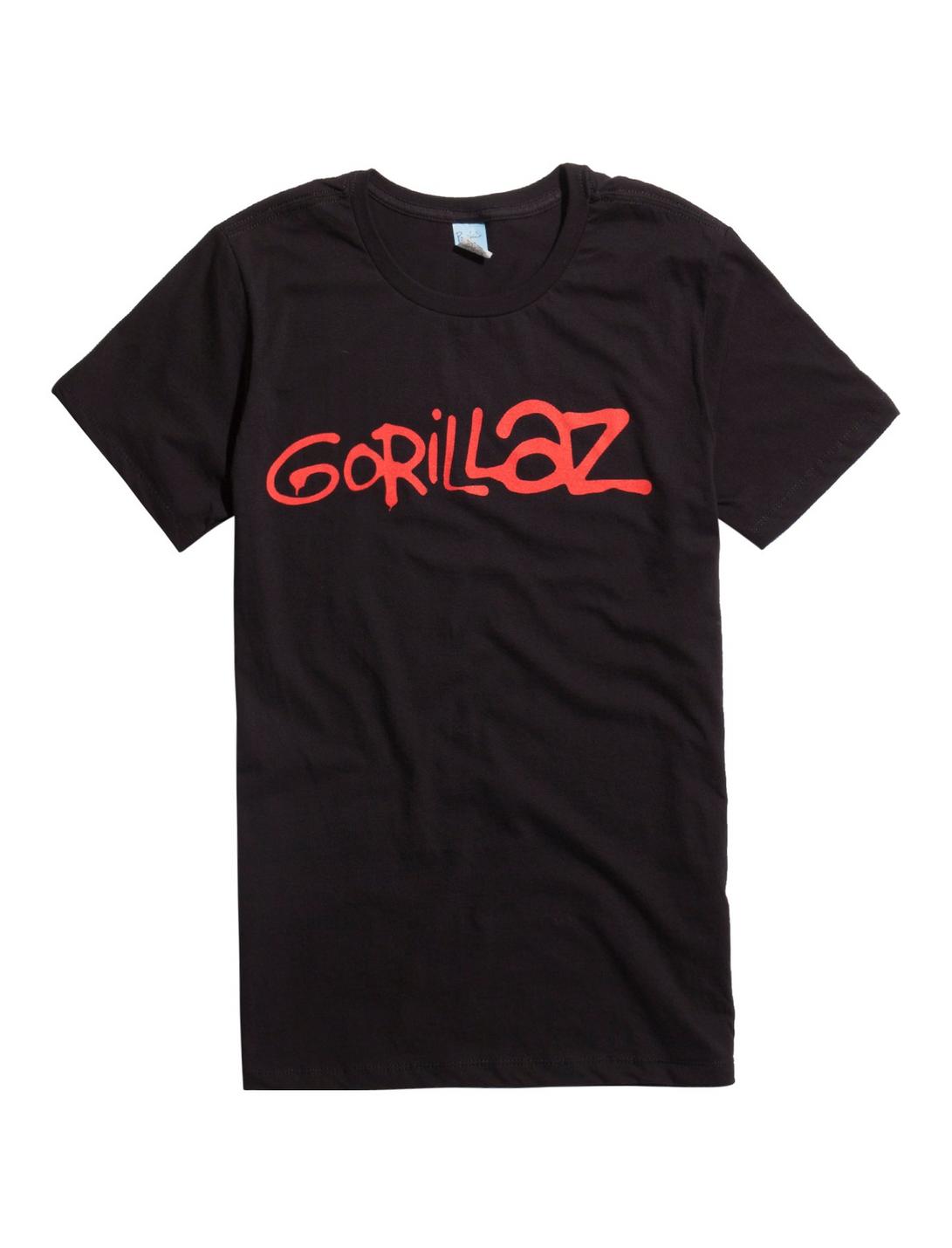 Gorillaz Logo T-Shirt, BLACK, hi-res