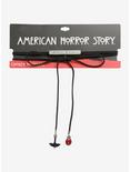 American Horror Story: Coven On Wednesdays We Wear Black Cord Choker Necklace, , hi-res