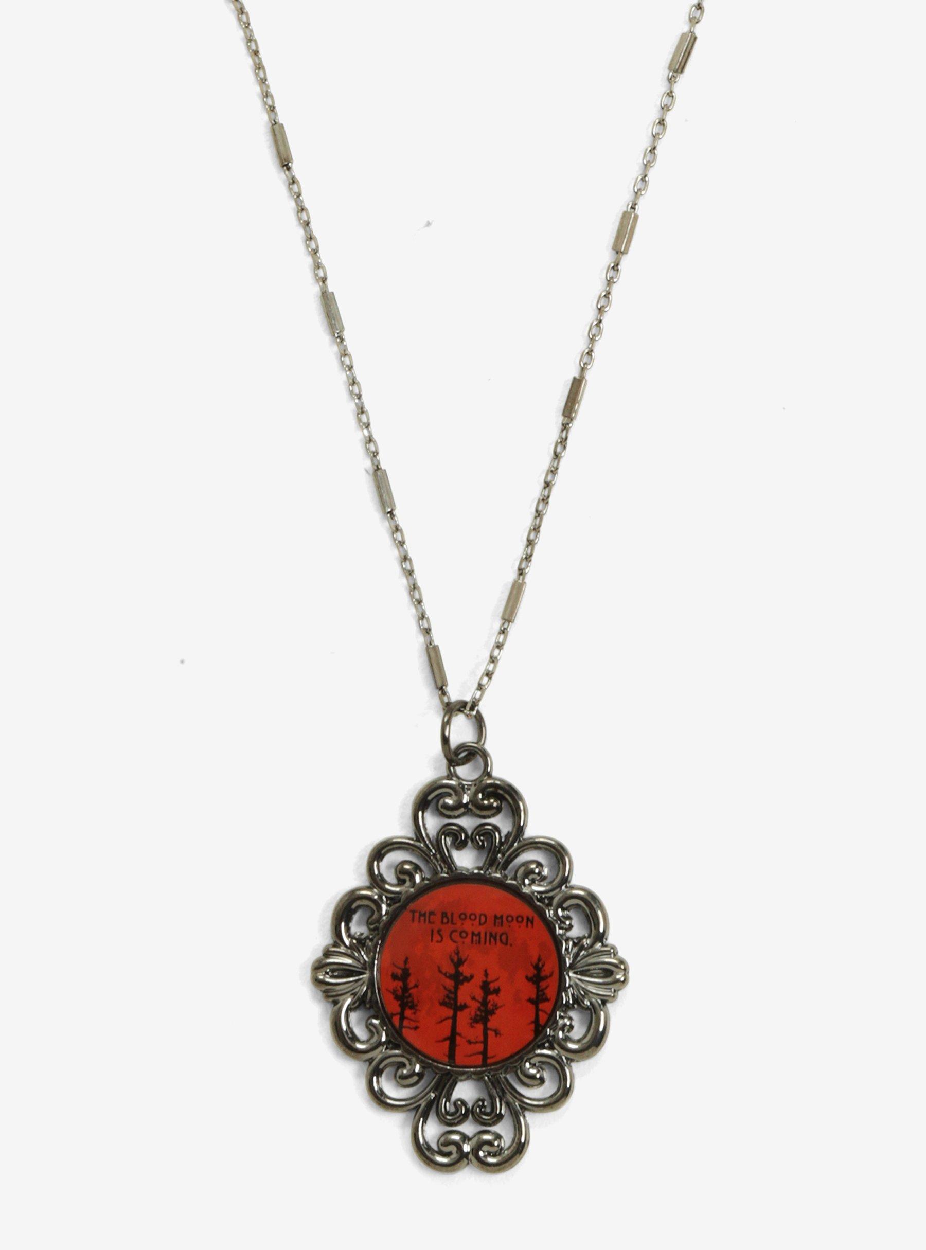 American Horror Story: Roanoke The Blood Moon Is Coming Necklace, , hi-res