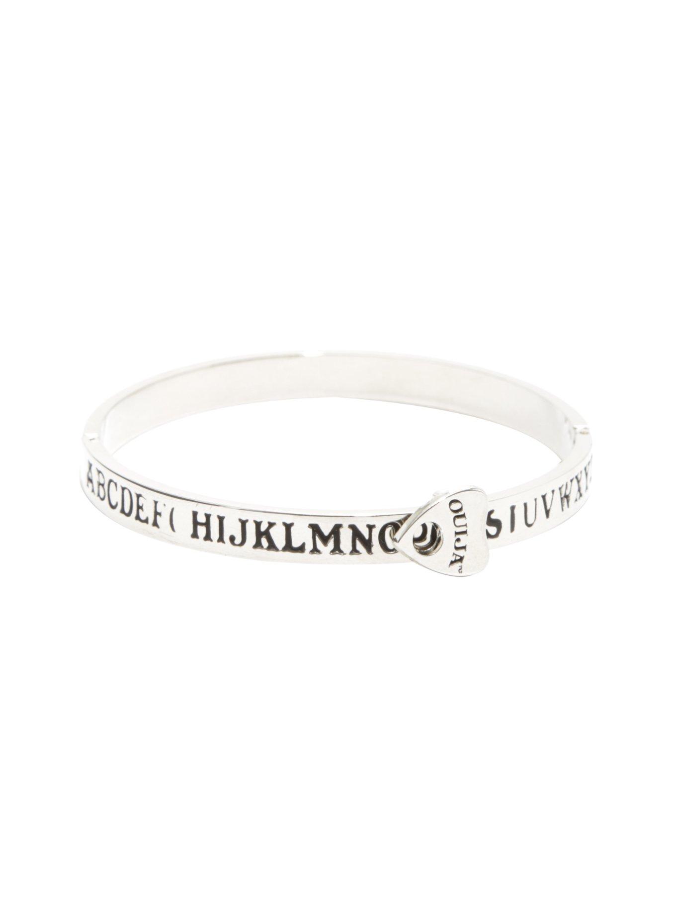 Ouija Planchette Hinge Bangle Bracelet