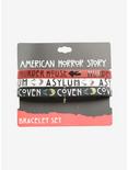 American Horror Story Three Seasons Rubber Bracelet Set, , hi-res