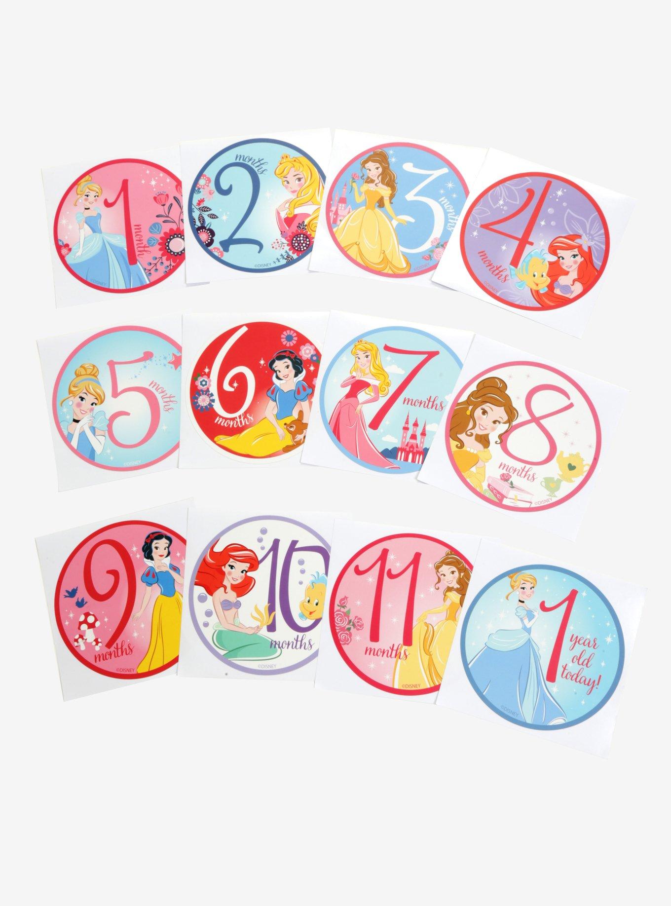 Disney Princess Baby Milestone Stickers, , hi-res