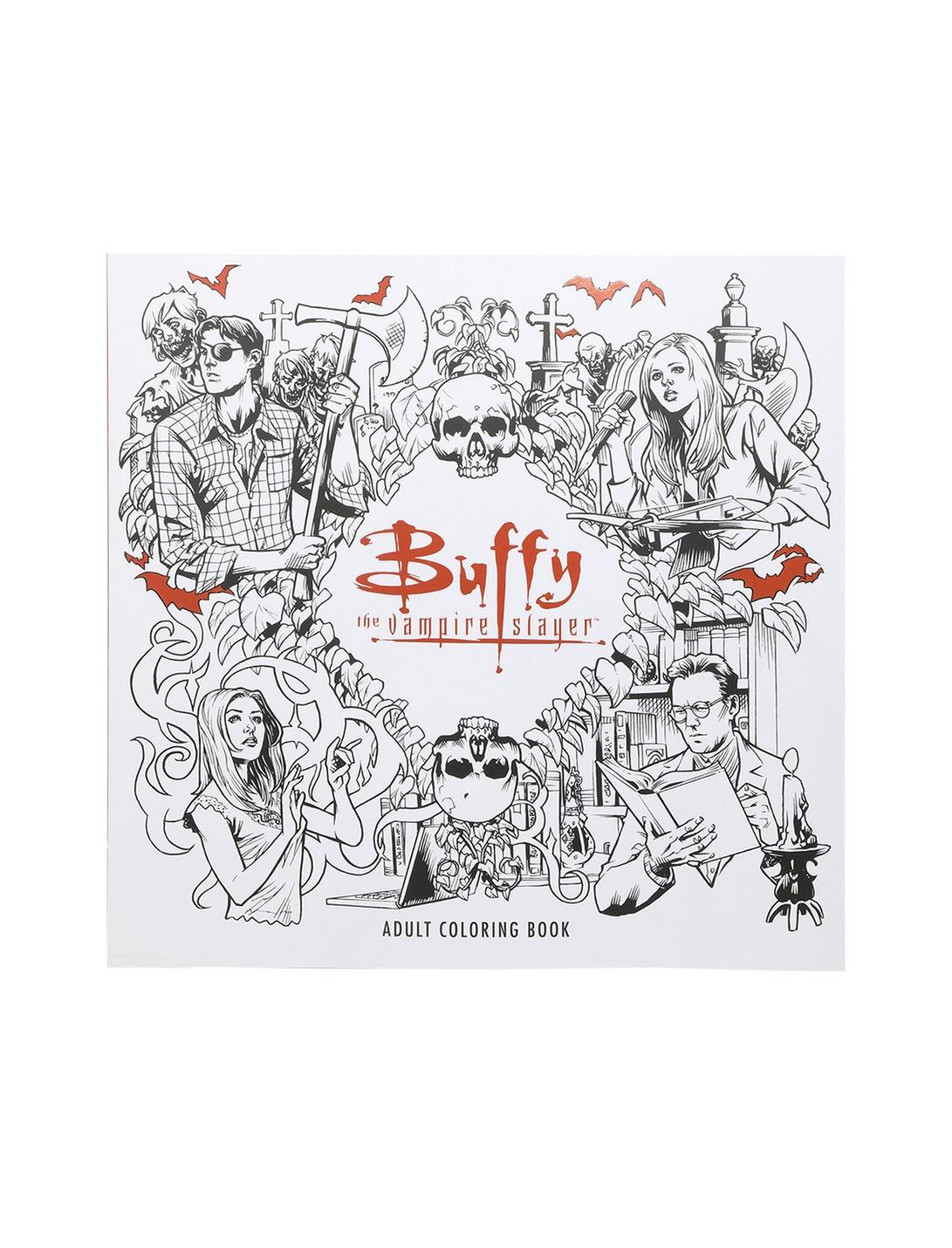 Buffy The Vampire Slayer Adult Coloring Book, , hi-res