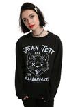 Joan Jett And The Blackhearts Pussy Kat Girls Sweatshirt, BLACK, hi-res