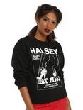 Halsey Hot Mess Girls Sweatshirt, BLACK, hi-res