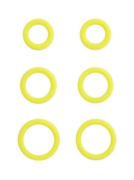 Silicone Yellow O-Ring 6 Pack | Hot Topic