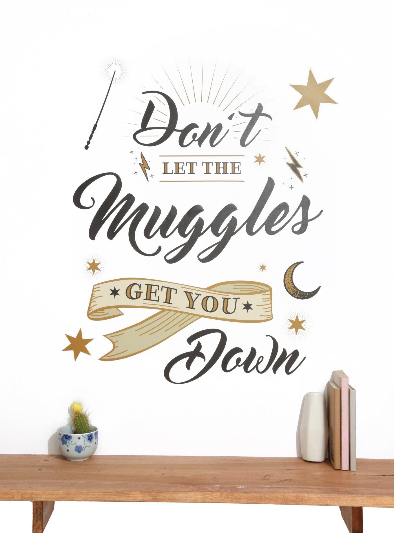 Harry Potter Don't Let The Muggles Get You Down Wall Decal, , hi-res