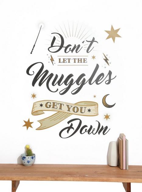 Harry Potter Don't Let The Muggles Get You Down Wall Decal | Hot Topic