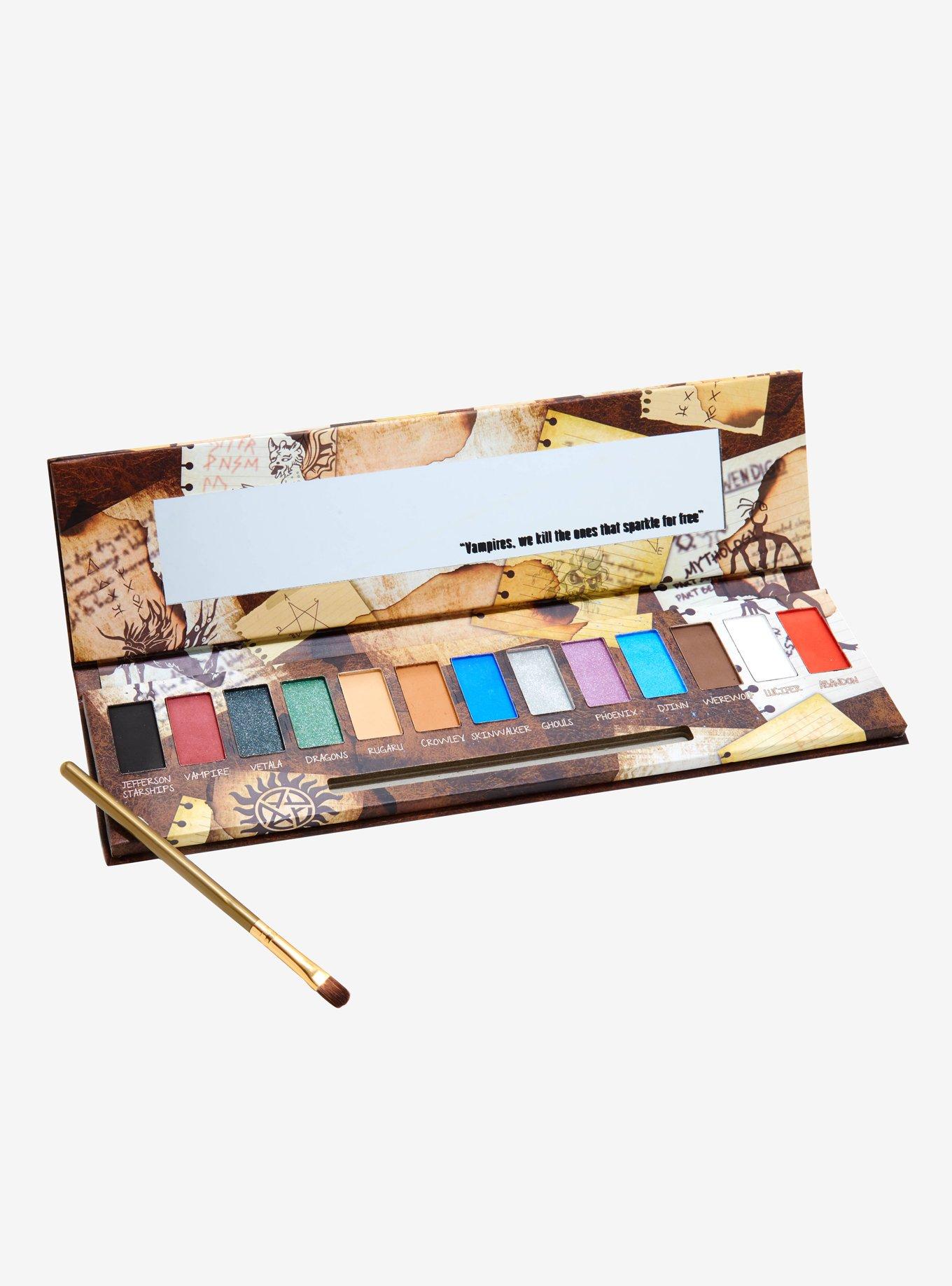 Supernatural Monster Guide Eyeshadow Palette