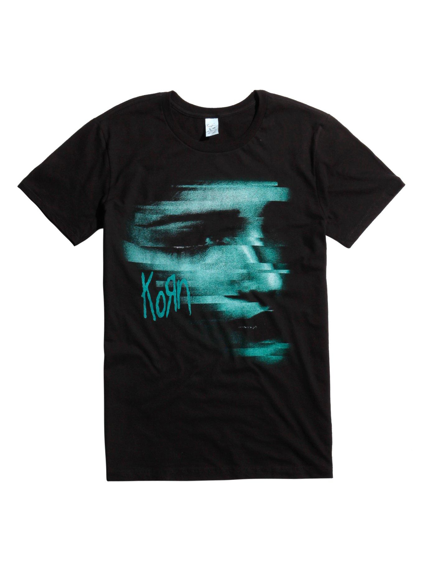 Korn Face T-Shirt, BLACK, hi-res