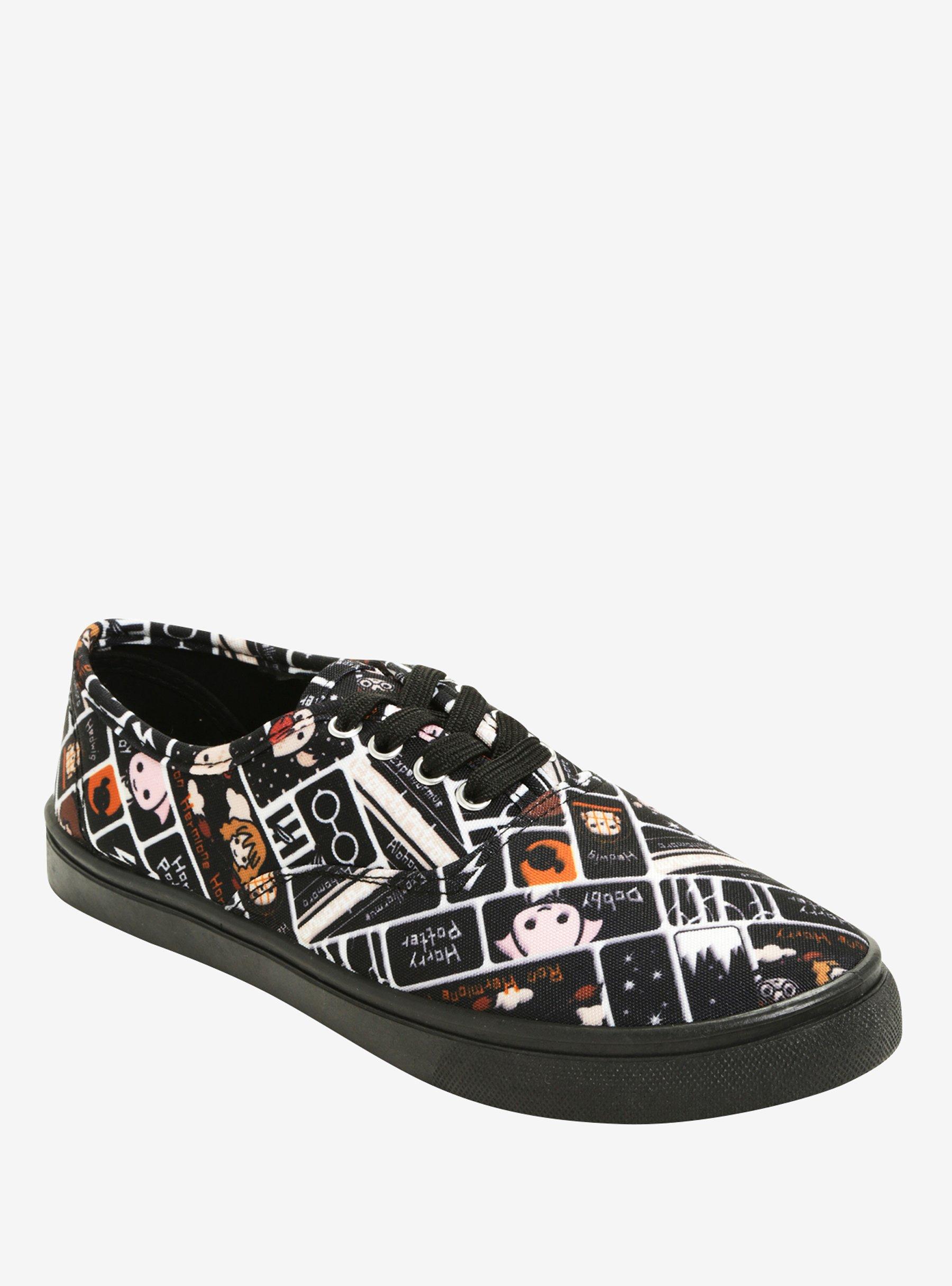 Harry Potter Chibi Characters Lace-Up Sneakers | Hot Topic
