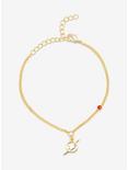 DC Comics The Flash Dainty Chain Stone Bracelet - BoxLunch Exclusive, , hi-res