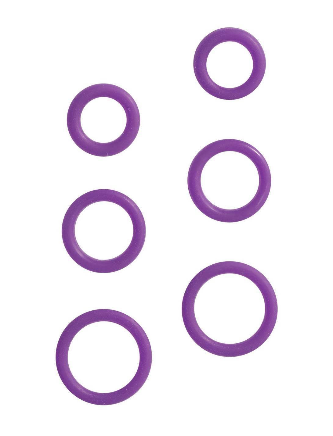 Silicone Purple O-Ring 6 Pack, , hi-res