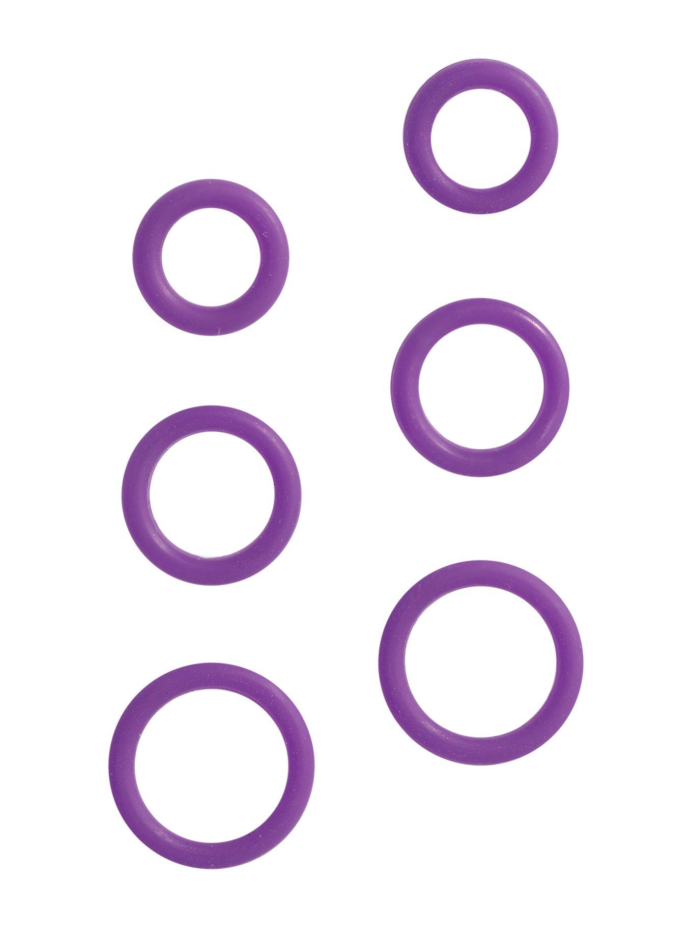 Silicone Purple O-Ring 6 Pack, , hi-res