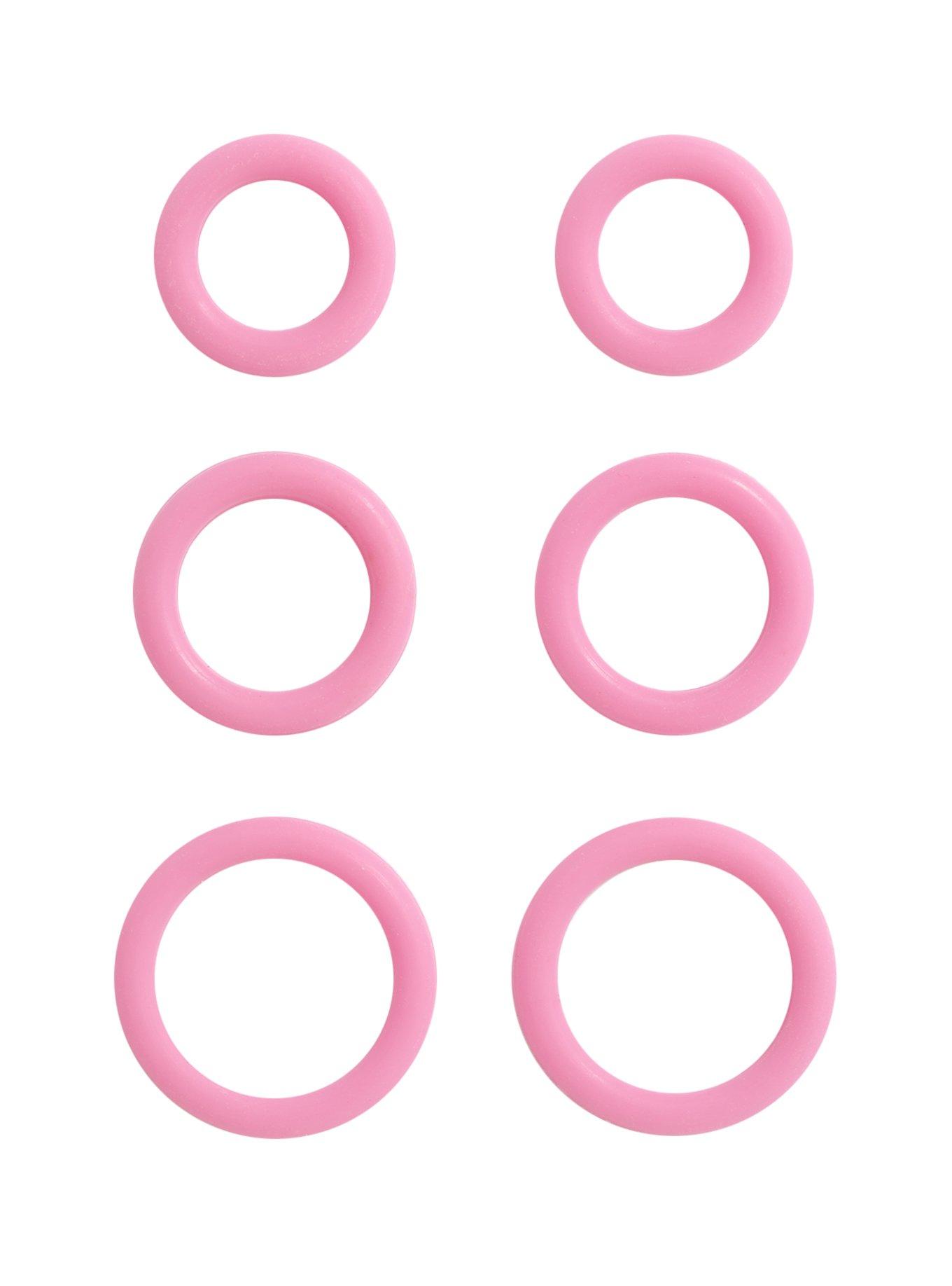 Silicone Pink O-Ring 6 Pack, , hi-res