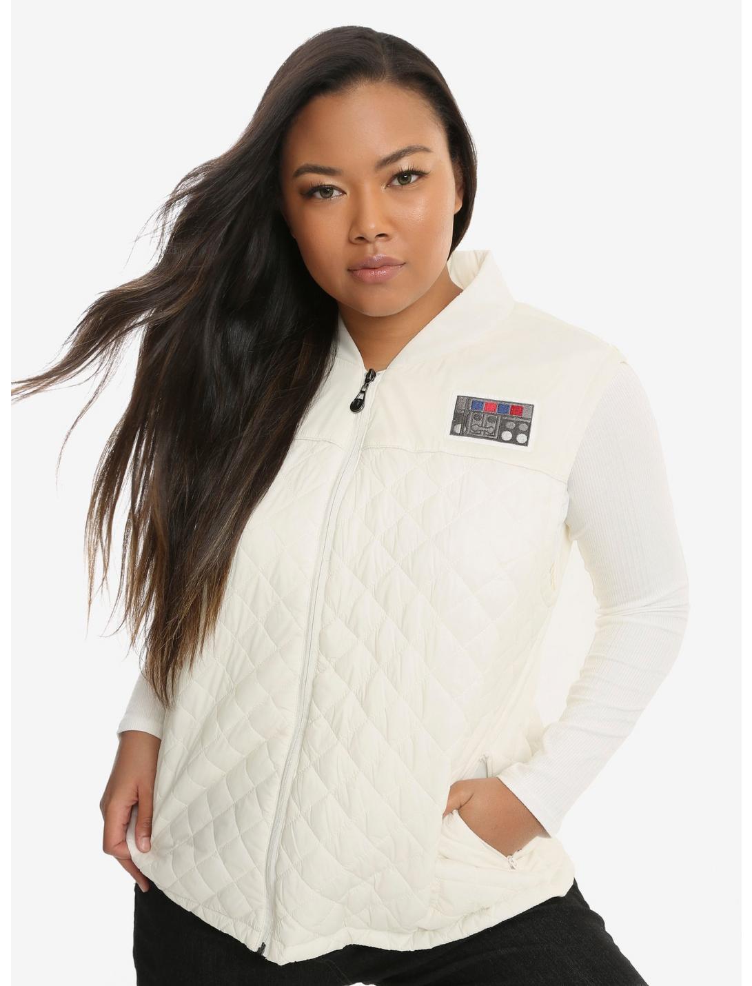 Star Wars Princess Leia Vest Plus Size, WHITE, hi-res