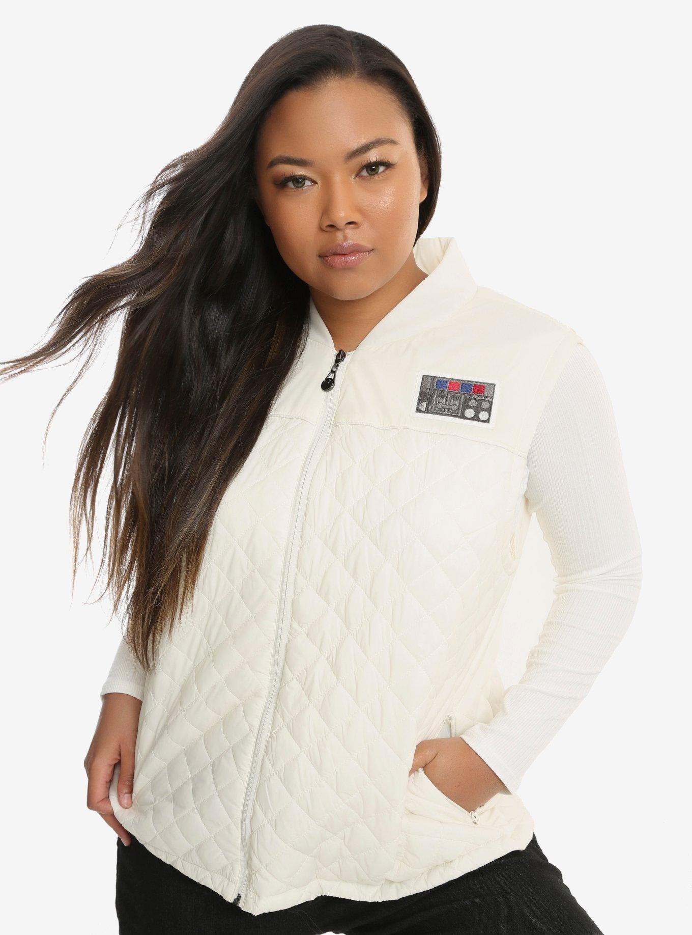 Star Wars Princess Leia Vest Plus Size, WHITE, hi-res