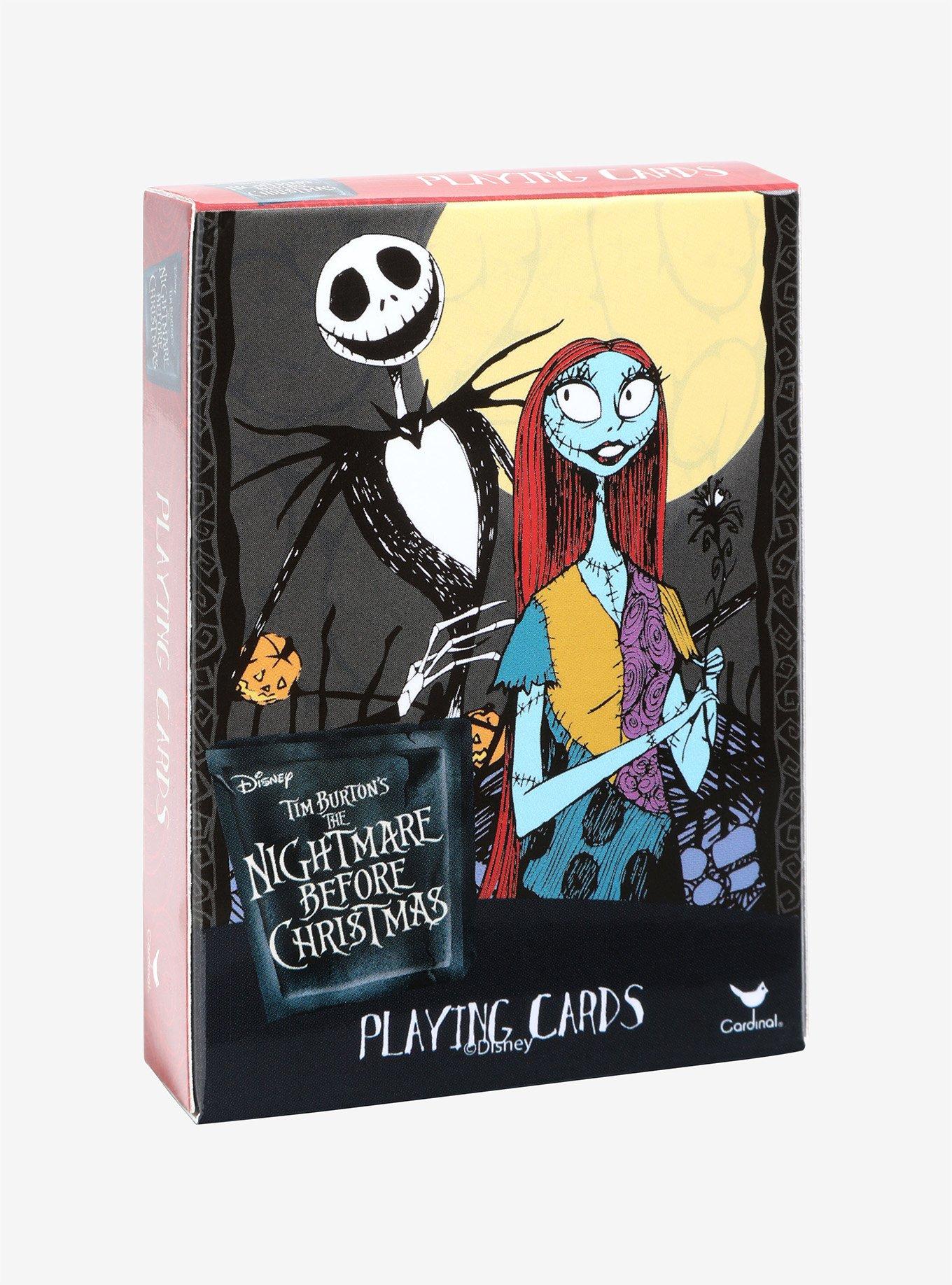 The Nightmare Before Christmas Jack & Sally Playing Cards, , hi-res