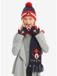 Disney Mickey Mouse Hat Scarf & Glove Youth Set, , hi-res