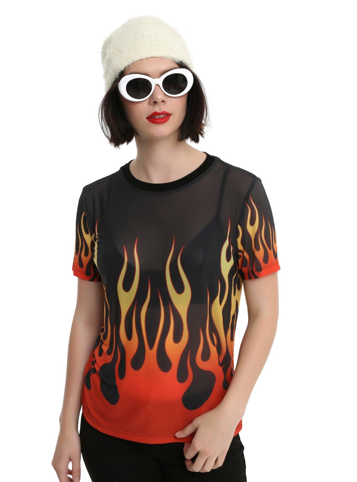 Flame Mesh Girls | Topic