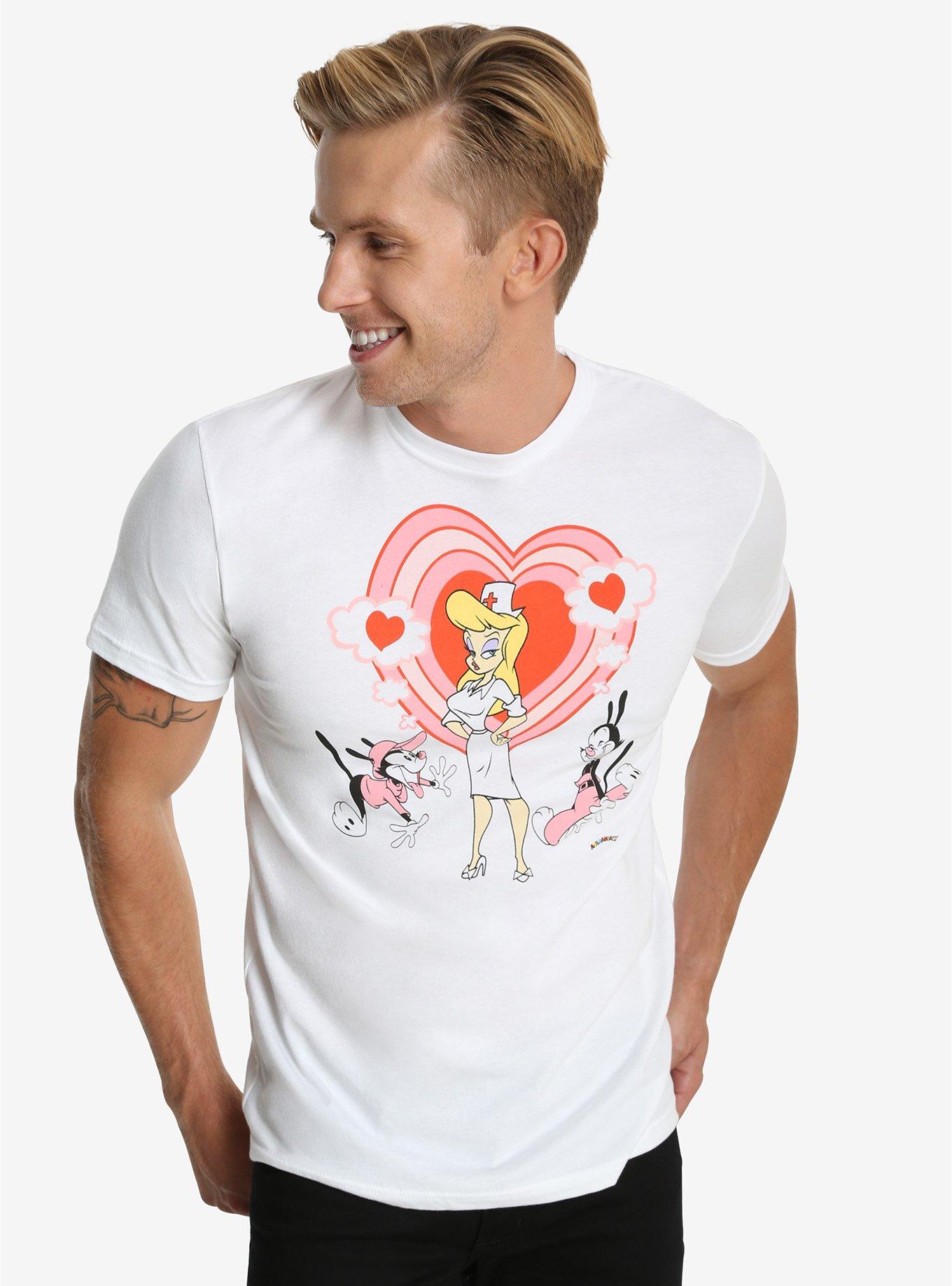 Animaniacs Hello Nurse T-Shirt, WHITE, hi-res