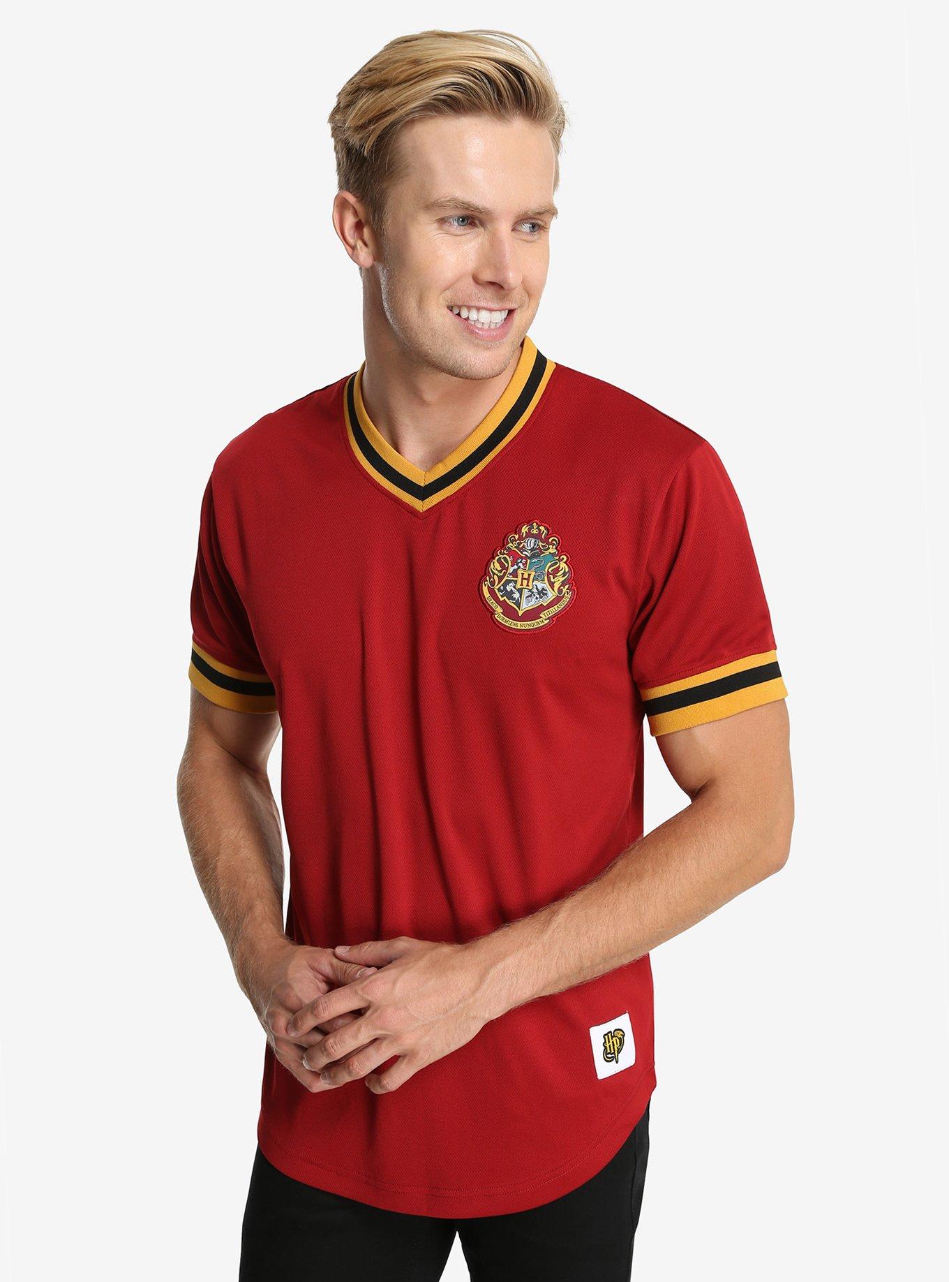 Harry Potter Hogwarts V-Neck Jersey, CRIMSON, hi-res