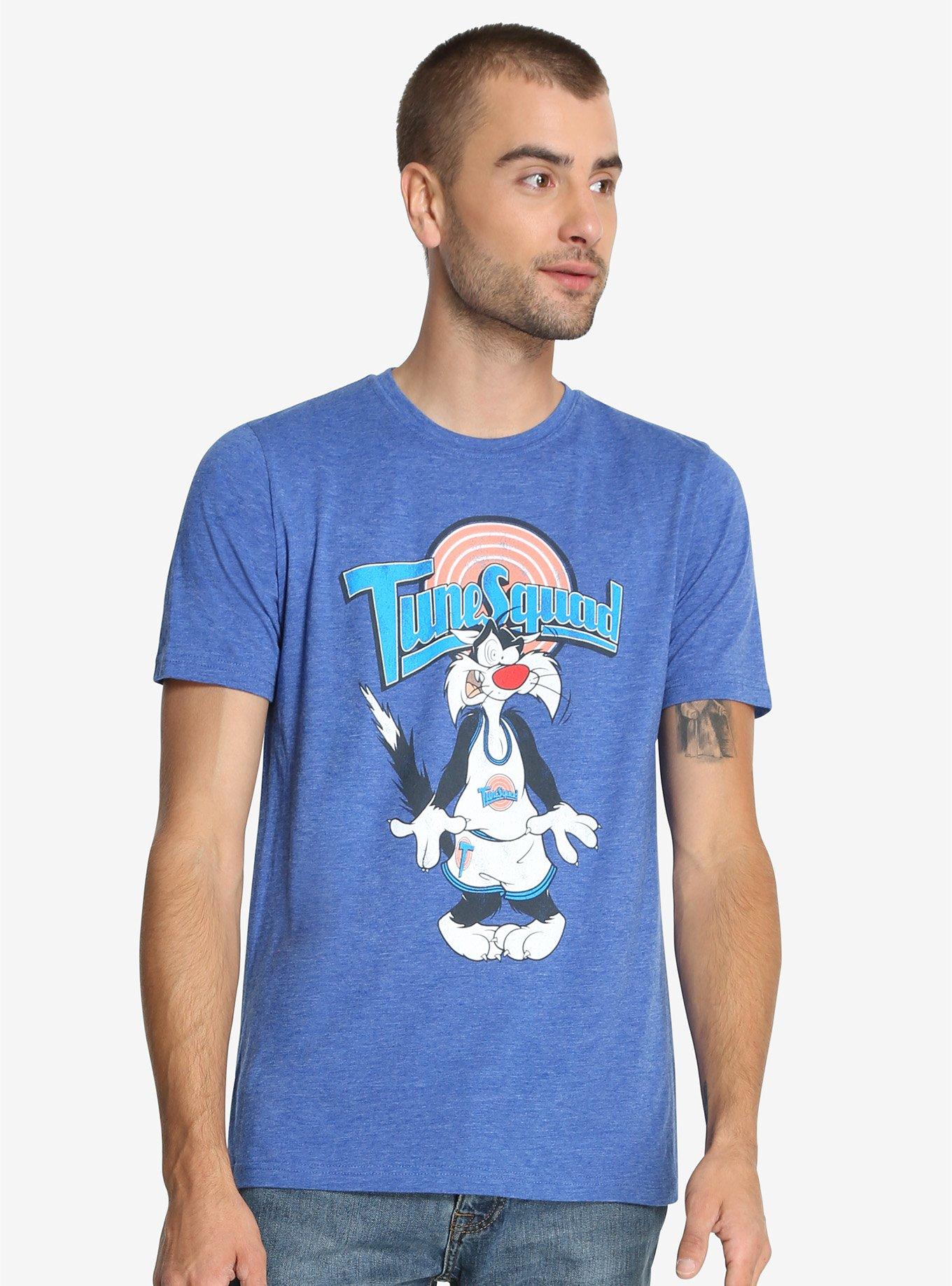 Space Jam Sylvester T-Shirt, BLUE, hi-res