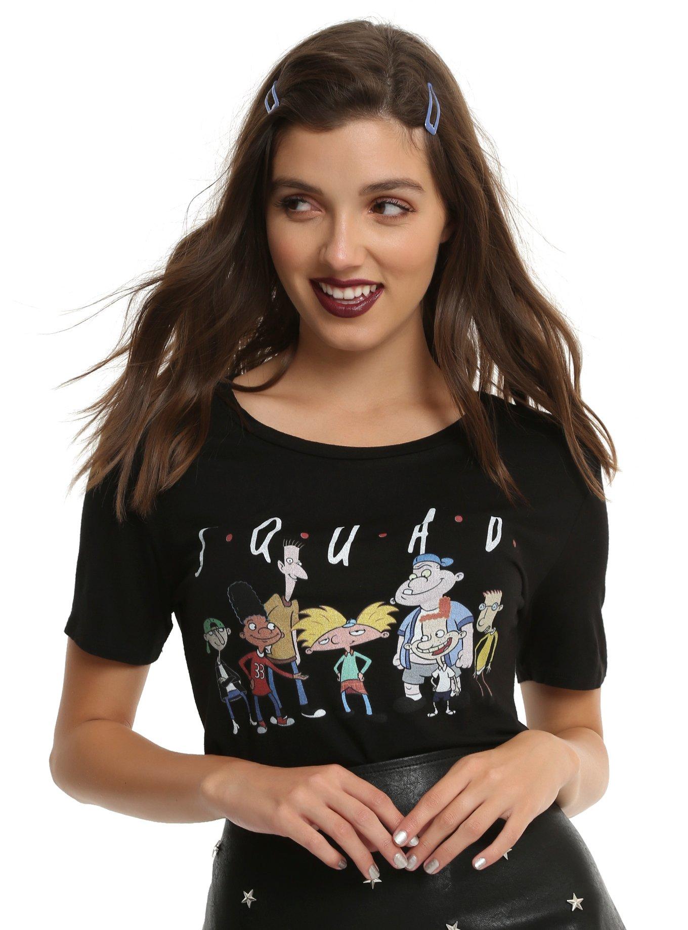 Hey Arnold! Squad T-Shirt, BLACK, hi-res
