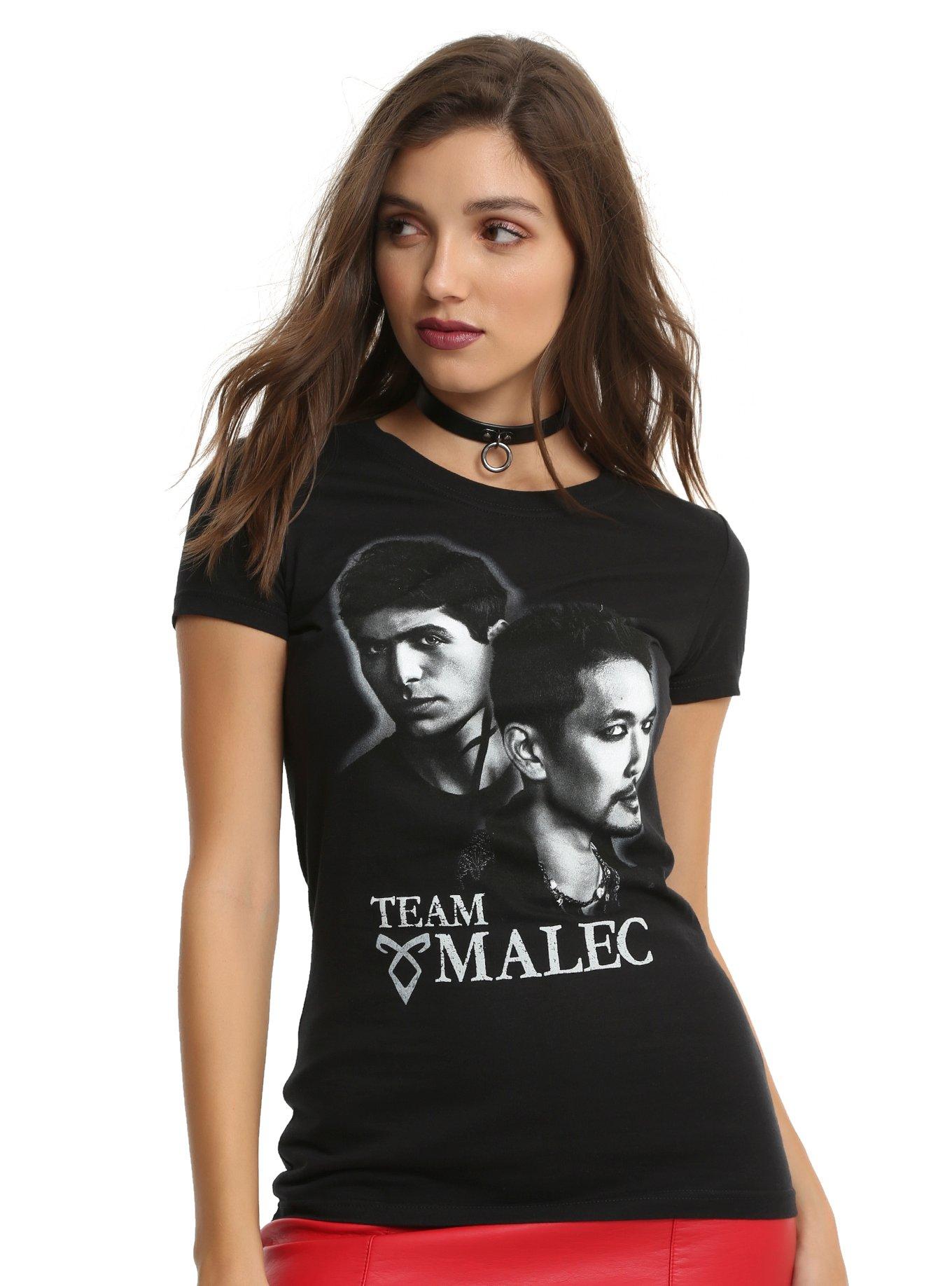 Shadowhunters Team Malec Girls T-Shirt, BLACK, hi-res