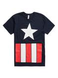 Marvel Captain America Cosplay T-Shirt, BLUE, hi-res