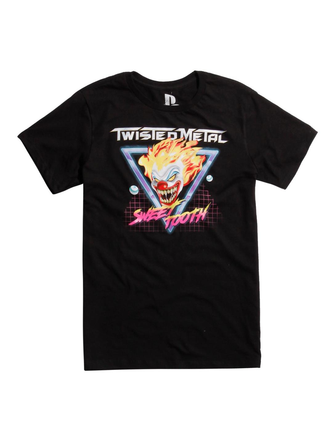 Twisted Metal Sweet Tooth T-Shirt, BLACK, hi-res