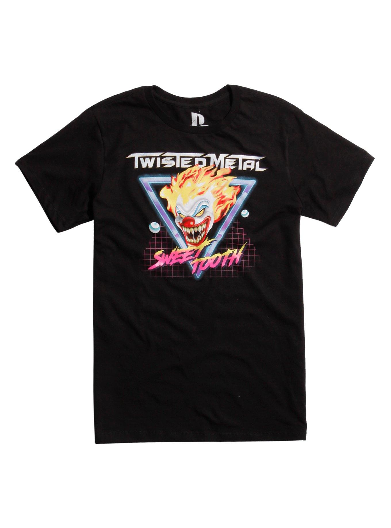 Twisted Metal Sweet Tooth T-Shirt, BLACK, hi-res