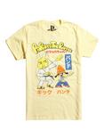 PaRappa The Rapper Kanji T-Shirt, YELLOW, hi-res