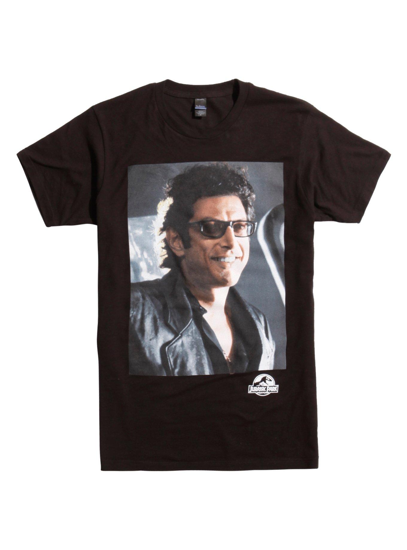 Jurassic Park Ian Malcolm T-Shirt, BLACK, hi-res