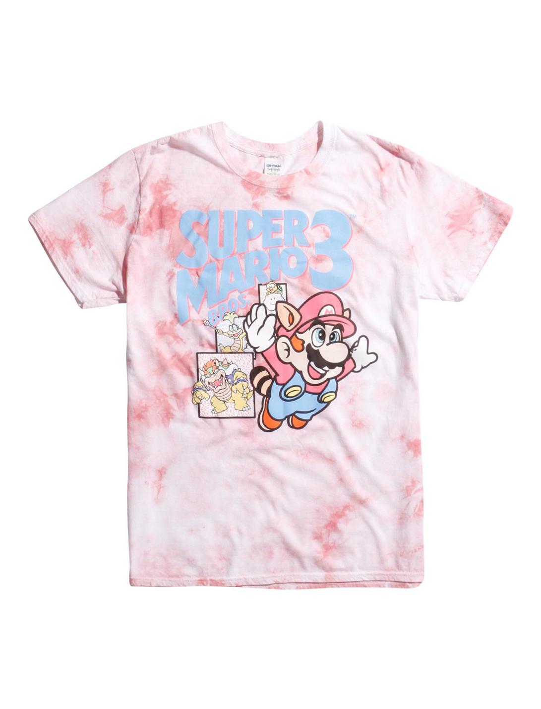 Super Mario 3 Tie Dye T-Shirt, TIE DYE, hi-res