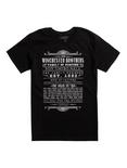 Supernatural The Winchester Brothers Scroll T-Shirt, BLACK, hi-res