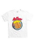Arthur Fist Logo T-Shirt, WHITE, hi-res