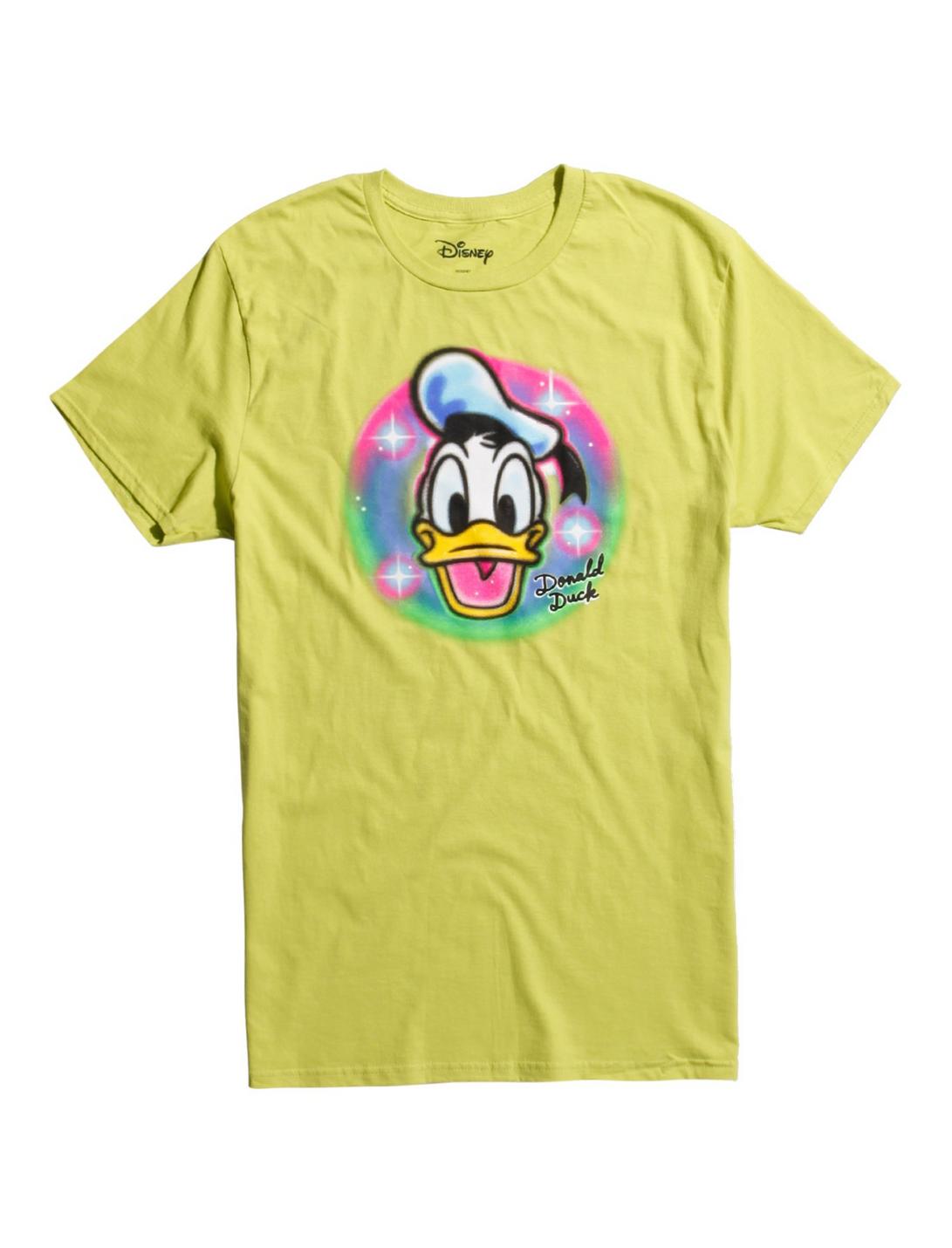 Disney Donald Duck Airbrush Art T-Shirt, GREEN, hi-res