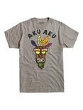 Crash Bandicoot Aku Aku T-shirt, GREY, hi-res