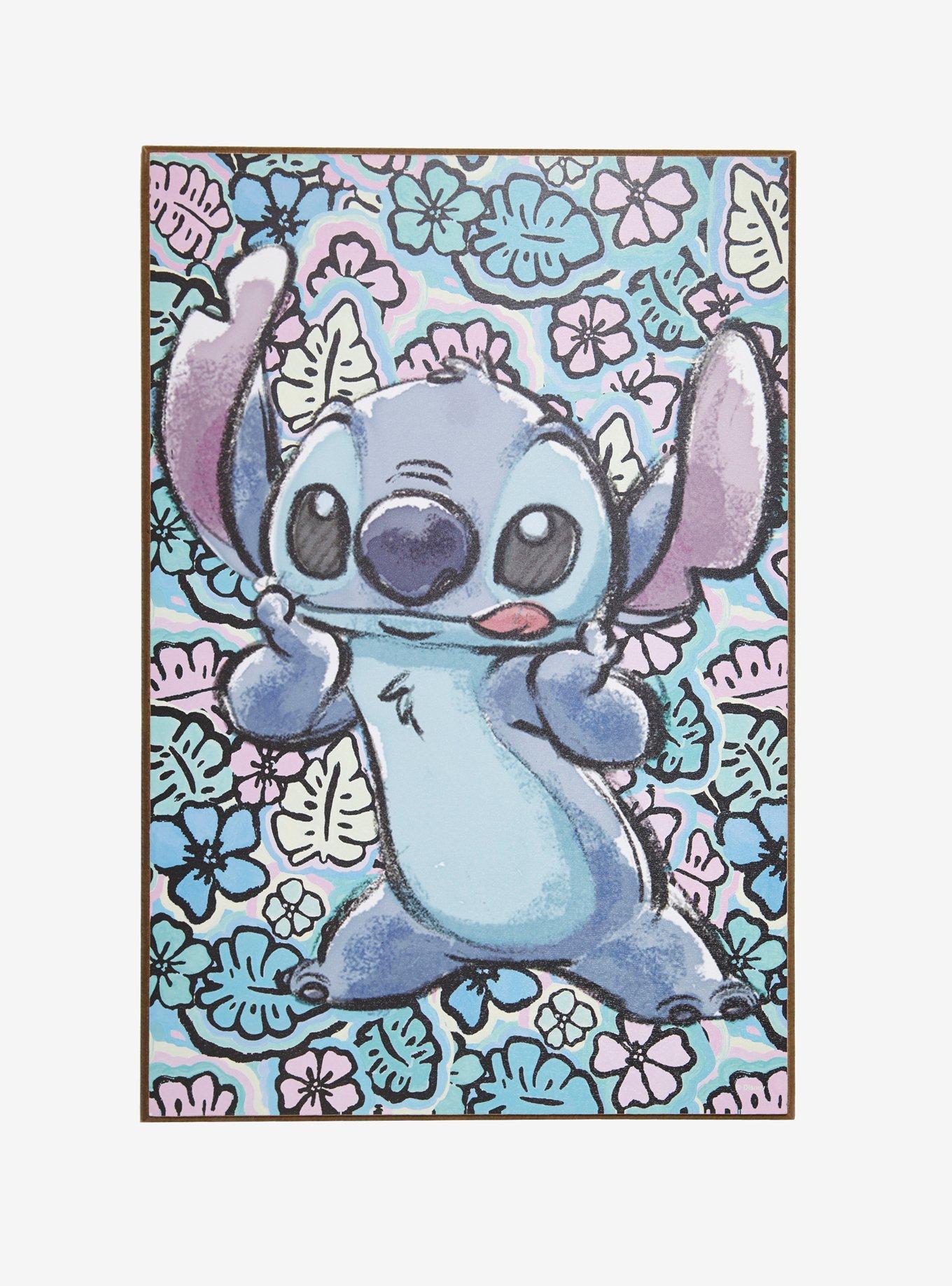 Disney Lilo & Stitch Funny Face Wood Wall Art, , hi-res