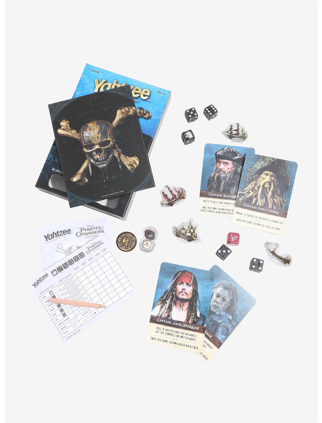 Pirates Of The Caribbean Edition Yahtzee Game, , hi-res