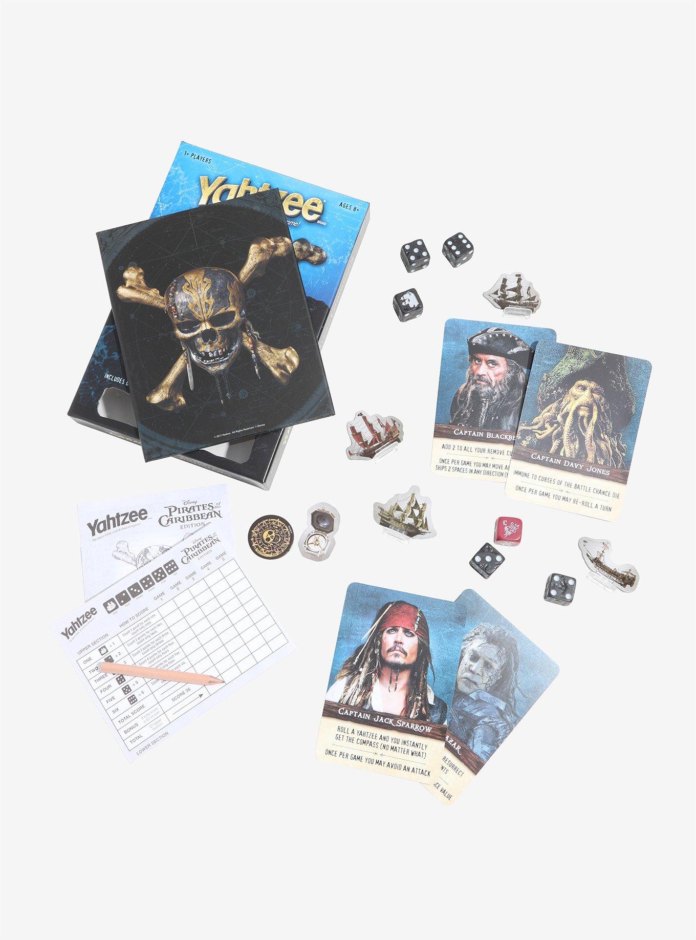 Pirates Of The Caribbean Edition Yahtzee Game, , hi-res