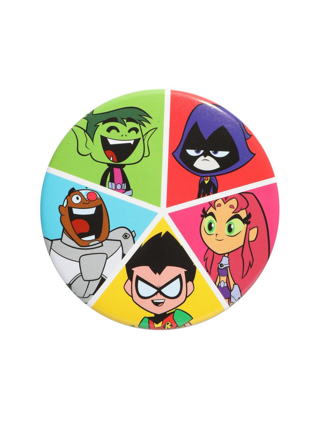 DC Comics Teen Titans Go! 3 Inch Pin, , hi-res